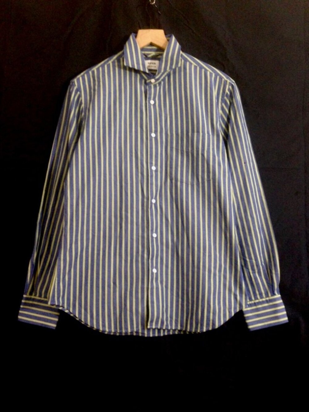 Aspesi Men’s Striped Shirt Sample - 40/15.25 - NWOT